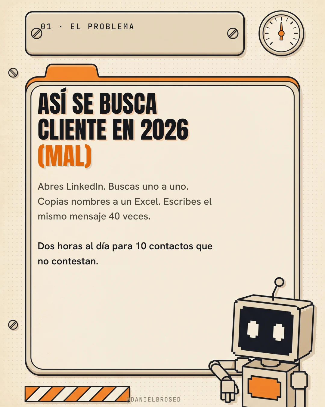 Cómo se busca cliente a mano y por qué no escala